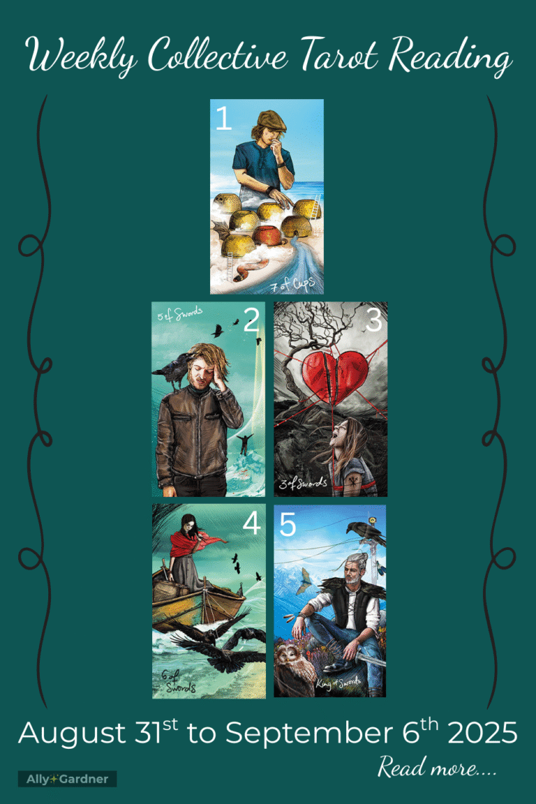 Weekly Tarot Reading for August 31st to September 6th, 2025
